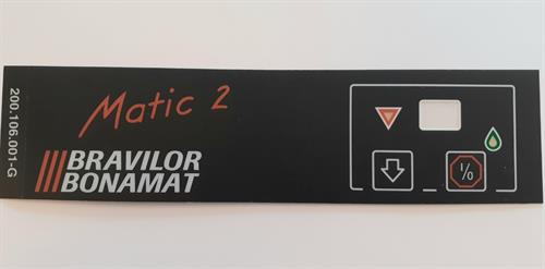 Labels f/Matic 2 Twin (grå)