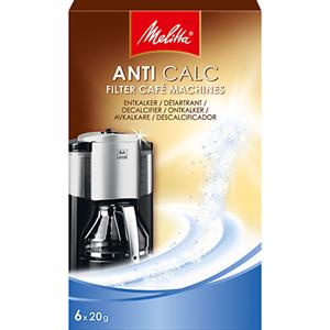 Melitta afkalkningsmiddel 6 x 20 gram